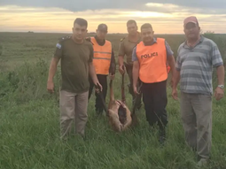 Tres demorados por cazar un monumento natural en Corrientes