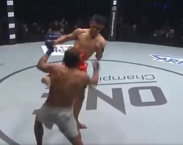 Kelly noquéo a Meu en MMA