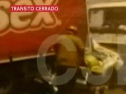 Otra vez humo y niebla provocan un choque: ahora fue en el Buen Ayre