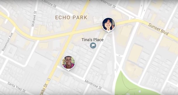 Google Maps permite compartir tu ubicación en tiempo real