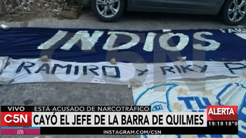 Cayó el jefe de la barra de Quilmes, acusado por narcotráfico Cayó el jefe de la barra de Quilmes, acusado por narcotráfico