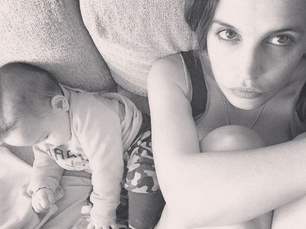 Las vacaciones de Germán Paoloski y Sabrina Garciarena, con su hijo León