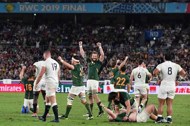 Sudáfrica aplastó a Inglaterra y ganó su tercer Mundial de Rugby