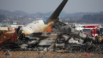 Tragedia en Corea: recuperaron las cajas negras del avión de Jeju Air