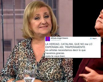 AUDIO: feroz pelea entre Alfredo Casero y Catalina Dlugi