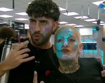 Ulises Apóstolo y Furia Scaglione, en Gran Hermano 2025.