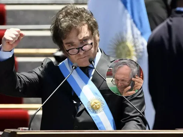 Javier Milei acusa a C5N de usar actores en su cobertura del aumento de combustibles