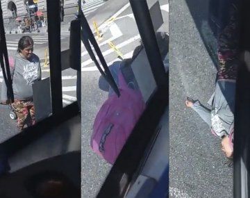 Simuló ser atropellada