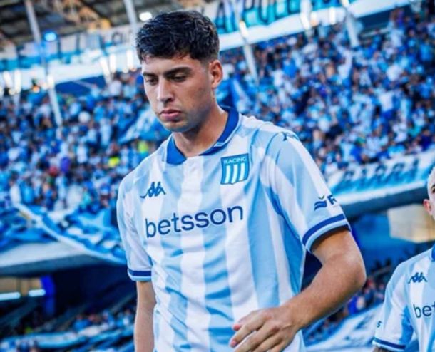 Racing pierde a Nardoni por un desgarro: no juega el clásico con Independiente