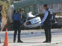 Accidente fatal en ruta 40. Foto: Los Andes