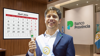 El banco de Axel Kicillof decretó un feriado y hasta 129.437 bonaerenses tendrán asueto y fin de semana largo El banco de Axel Kicillof decretó un feriado y hasta 129.437 bonaerenses tendrán asueto y fin de semana largo
