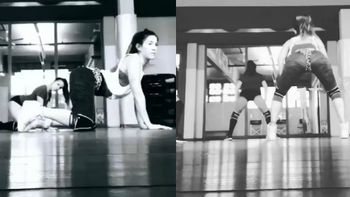 Jimena Barón, sensual haciendo twerking Jimena Barón, sensual haciendo twerking