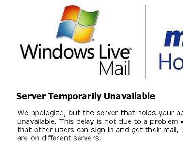 Hotmail-down
