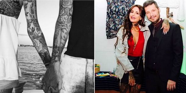 La original foto y el emotivo mensaje de Cande con Tinelli en Punta del Este