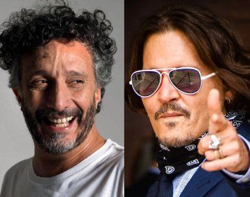 La foto inédita de Fito Páez y Johnny Depp que recorre el mundo