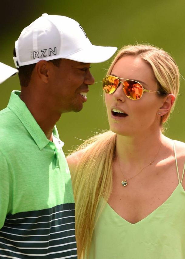 Tiger Woods‬ y Lindsey Vonn‬‬ cuando eran novios