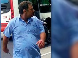 colectivero ataco con un cuchillo a un pasajero colectivero ataco con un cuchillo a un pasajero