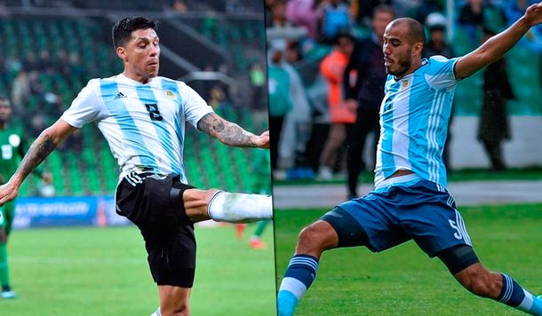 Enzo Pérez y Guido Pizarro luchan por el lugar de Manu Lanzini