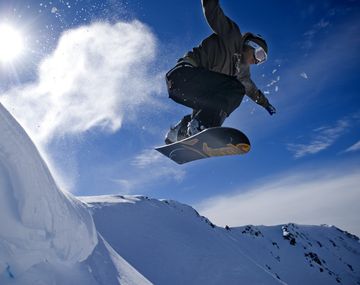 Snowboard en La Hoya, Esquel