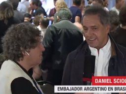Scioli, tras el triunfo de Lula da Silva: Va a ser un envión para nuestro país