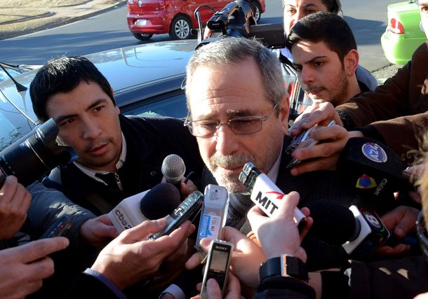 Estoy tranquilio, dijo Jaime al llegar a Tribunales