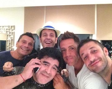 Así Maradona festeja su cumpleaños en Dubai