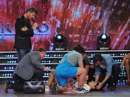 Impactante lesión de Anita Martínez Impactante lesión de Anita Martínez