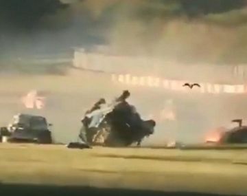 Tragedia en el Autódromo de Buenos Aires: murió un rescatista en un violento choque