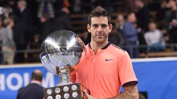 Juan Martín Del Potro recibió su primer título desde su regreso al circuito. Juan Martín Del Potro recibió su primer título desde su regreso al circuito.