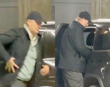 Federico Sturzenegger fue como infiltrado a ver a GImnasia ante River.