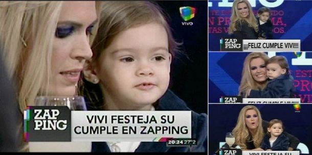 Viviana Canosa festejó su cumpleaños con su hija Martina