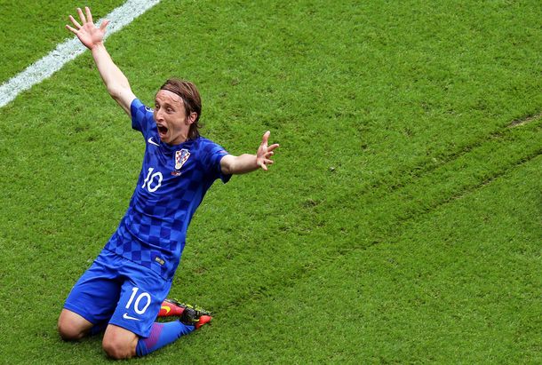 Impresionante: una figura del Real Madrid hizo este golazo para Croacia