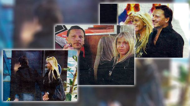 Las fotos de la ex de Carlín Calvo junto a su nueva pareja