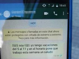 Un mozo pierde su trabajo después de esta charla