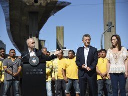 Inauguración de las obras del Paseo del Bajo
