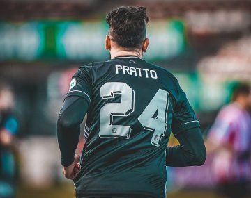Lucas Pratto debutó en el Feyenoord