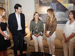 Juan Manuel Urtubey con Gabriela Arias Uriburu en Salta.