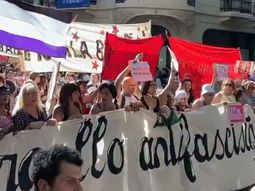 masiva marcha federal del orgullo antifascista y antirracista en el congreso masiva marcha federal del orgullo antifascista y antirracista en el congreso