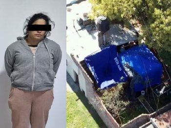 Magalí Celeste González Guerrero, detenida por el triple femicidio de Florencio Varela.