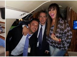 las fotos de moria casan regresando al pais en el avion y una llamativa frase por la navidad las fotos de moria casan regresando al pais en el avion y una llamativa frase por la navidad