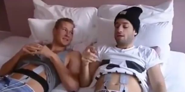 Realizan un experimento para que los hombres sientan dolores de parto