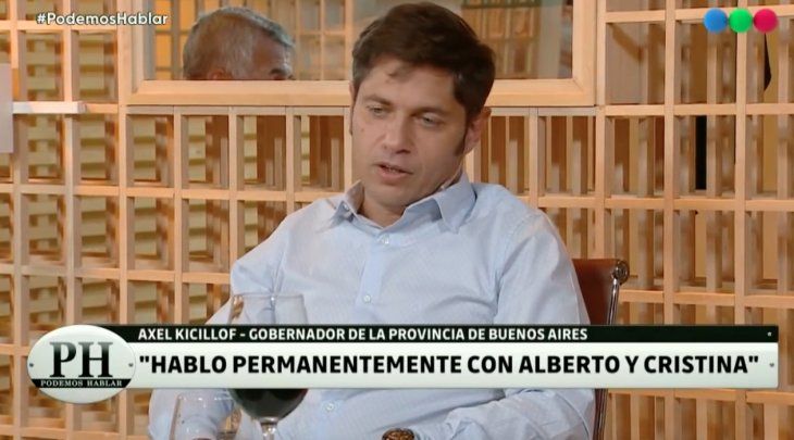 La ingeniosa respuesta de Kicillof a una pregunta de Andy Kusnetzoff