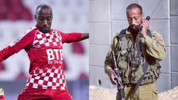 escandalo: piden sanciones tras viralizarse imagenes de un futbolista en un operativo militar escandalo: piden sanciones tras viralizarse imagenes de un futbolista en un operativo militar