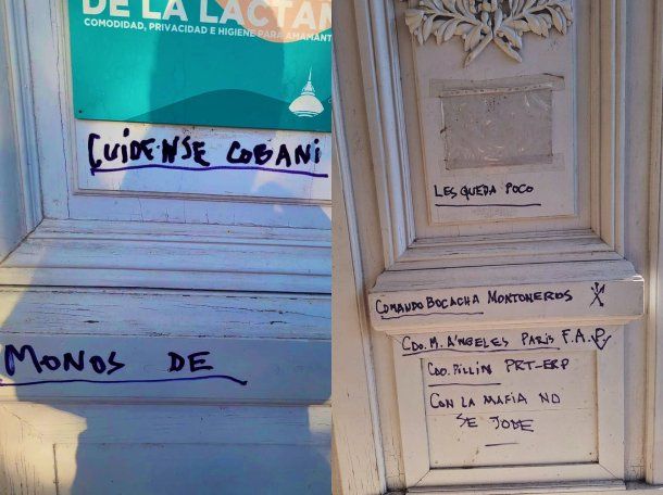 Junto a las amenazas se mencionaron casos policiales y agrupaciones políticas