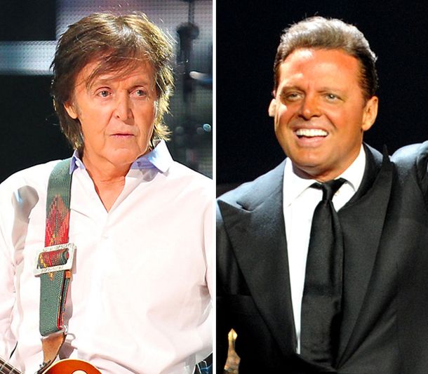 Los caprichos de Luis Miguel y las gentilezas de Paul McCartney