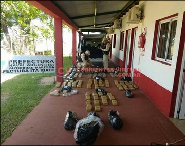 Prefectura incautó más de 150 kilos de marihuana