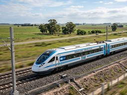 Así sería el Tren Bala a Mar del Plata según la Inteligencia Artificial Así sería el Tren Bala a Mar del Plata según la Inteligencia Artificial