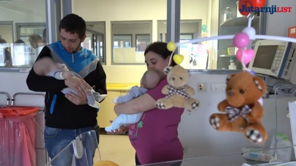 Lograron separar a unas siamesas que estaban unidas por el hígado y los intestinos