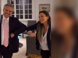 Alberto recibió a una médica argentina repatriada de España: Gracias por volver a cuidarnos