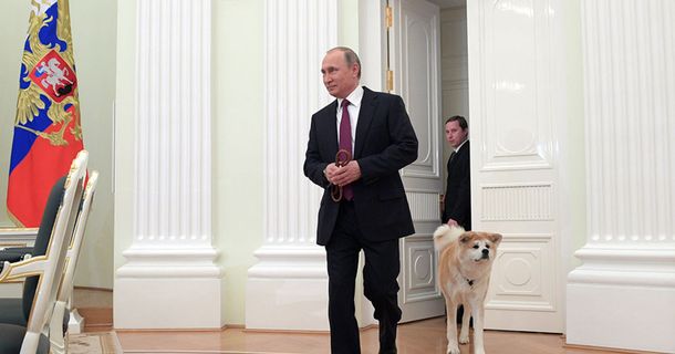 El perro de Vladimir Putin